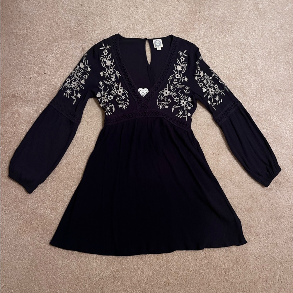 Navy Blue Mid theigh dress